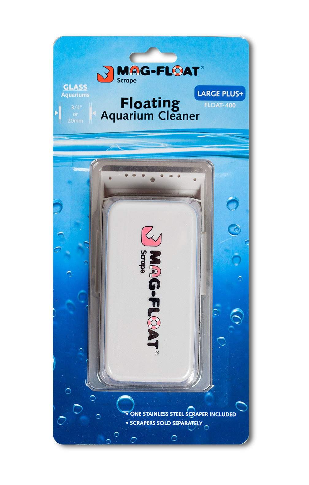 MagFloat Floating Glass Aquarium Cleaner Large Plus+